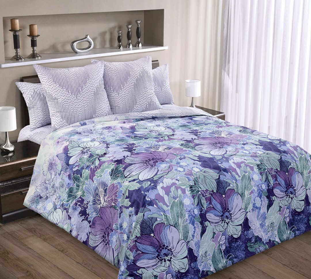 КПБ 1,5сп перкаль Королевское искушение NEW <Блум-1> (арт.1200ПН, 1210ПН, 1250ПН)