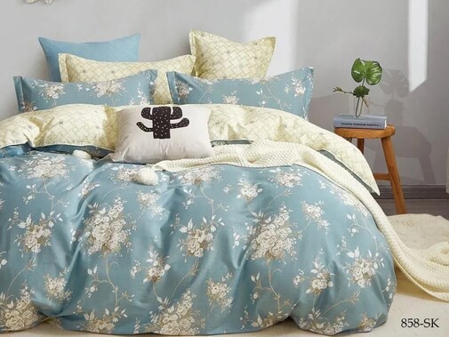 КПБ семейный сатин в коробке Satin de Luxe SK Клео <858-SK>