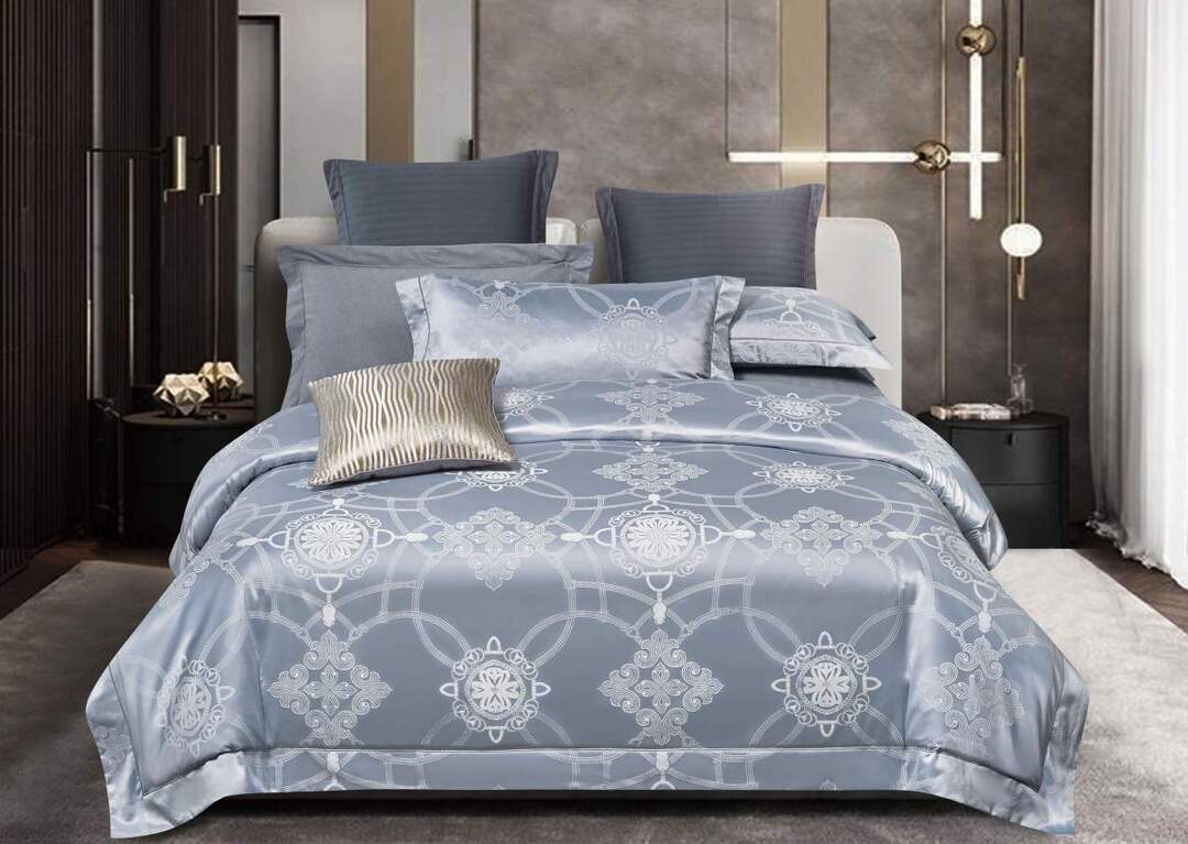 КПБ евро сатин-жаккард Viola <Ж-423>