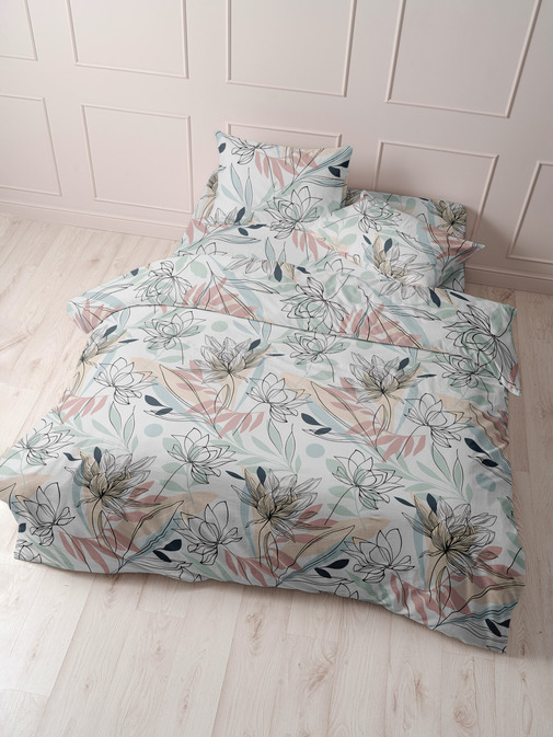 Простыня евро (220*240) бязь Шуя Реноме <215211> (арт.61/120)