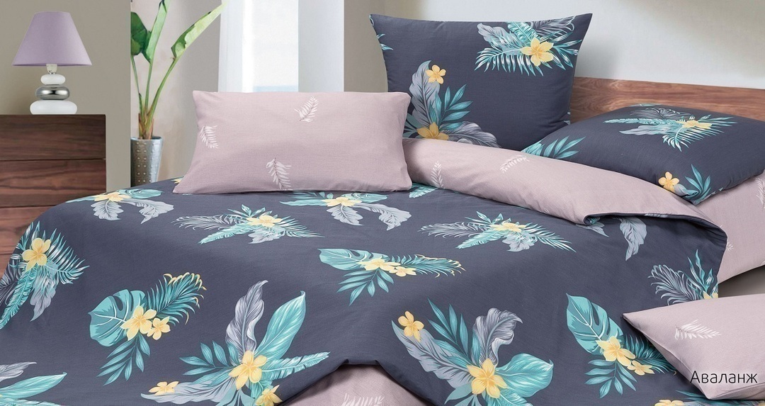 КПБ евро сатин с пр на резинке Гармоника <Аваланж Скидка 10%>