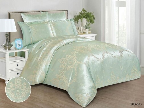 КПБ семейный сатин-жаккард Satin Jacquard SG Клео <SG-203>
