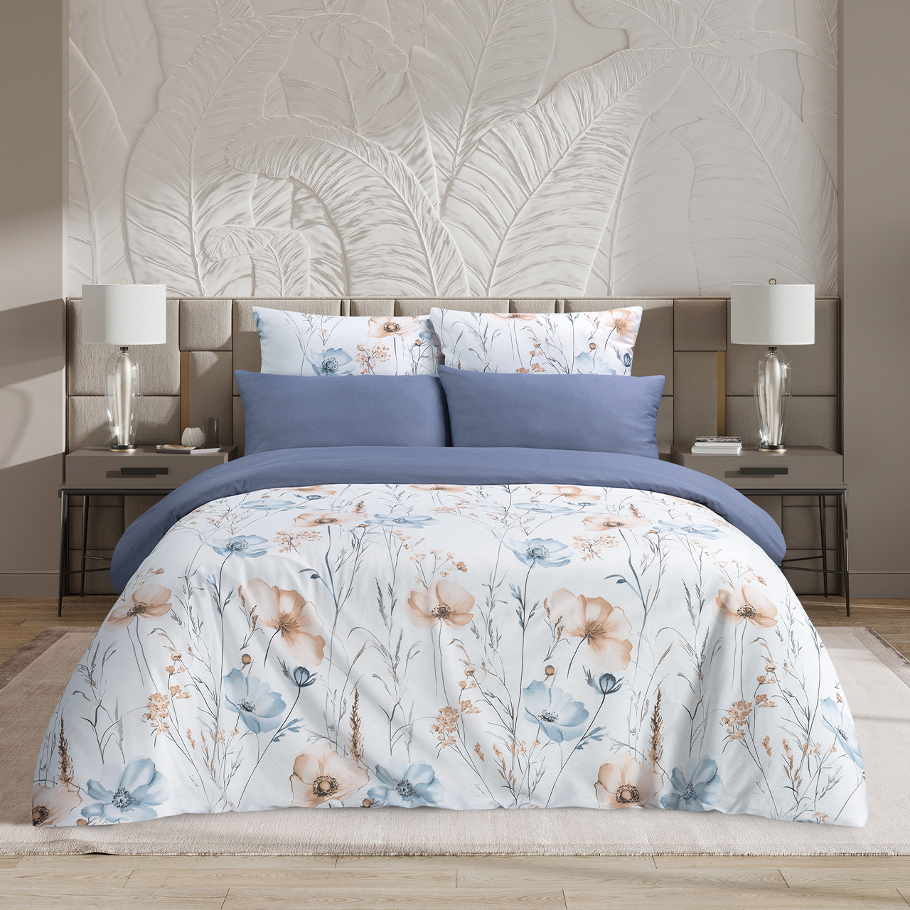 КПБ семейный сатин Гармоника <Вилора>