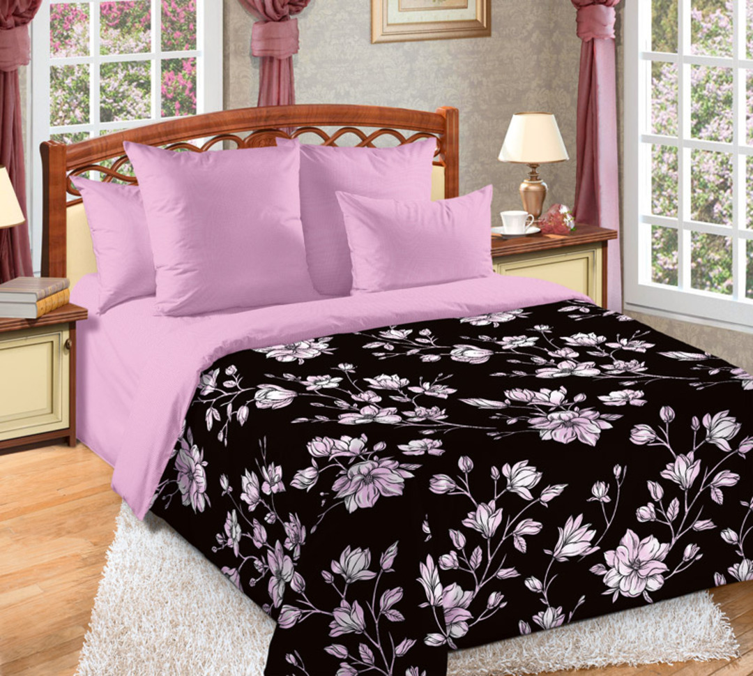 КПБ 1,5сп перкаль 1200П, 1250П Королевское искушение <Южная ночь-1>