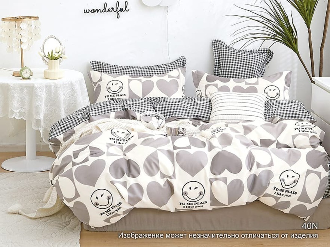 КПБ семейный сатин Люксор <40 N A/B (K)>