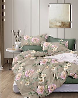 КПБ семейный поплин Exclusive Viola <ПВ14-1287>