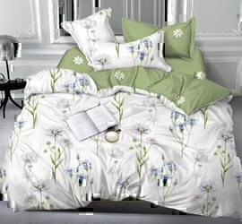 КПБ 2сп сатин с европростыней Люксор <044 A/B>