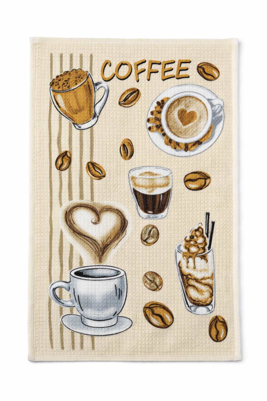 Полотенце вафля/хлопок 2211543 7Я <40*60, маленькое>