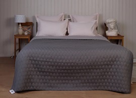 Покрывало стеганое Ультрастеп Белашофф, светло-серый/темно-серый