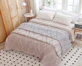 Покрывало хлопковое 46..307 7Я, 4608307, бежевый