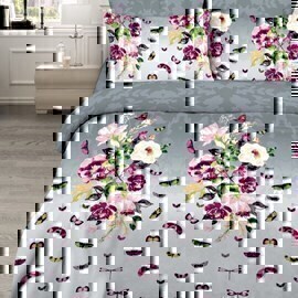 КПБ евро бязь Василиса/Delight <7678-1 Бархатистый звон>